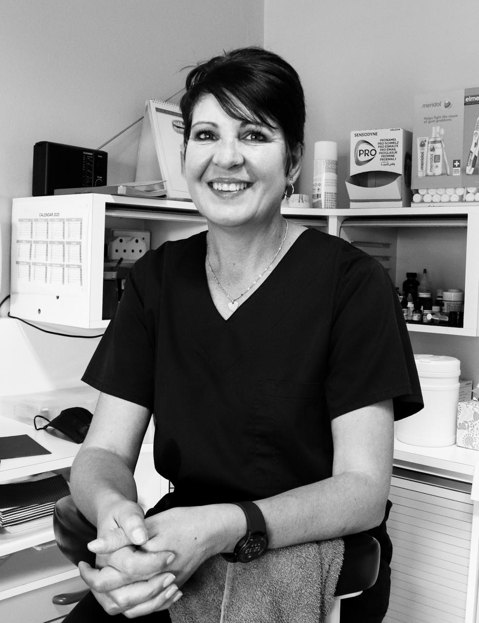 Barbara Mans, dental assistant at Dr PM Botha Inc in Witbank
