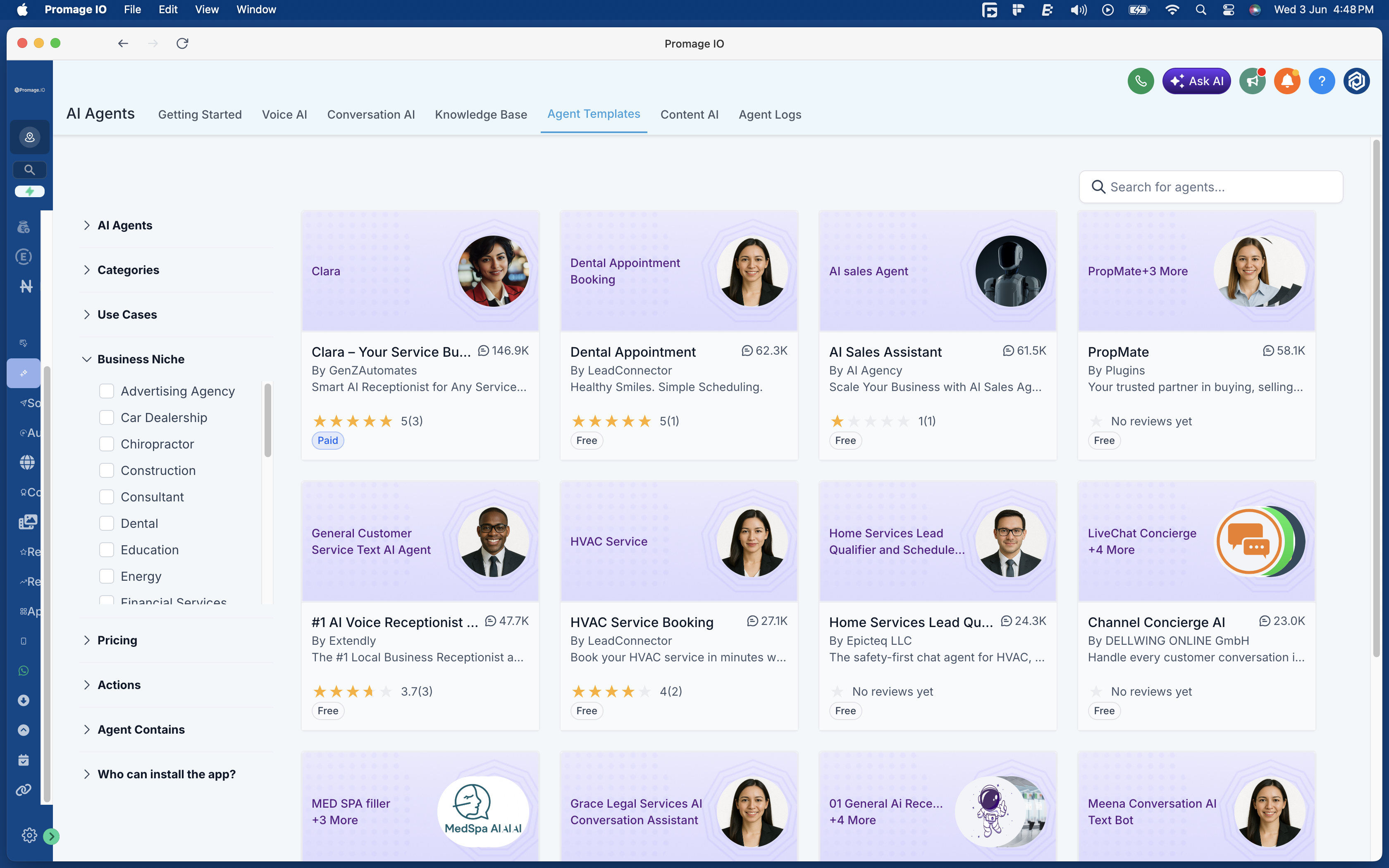 AI Receptionist