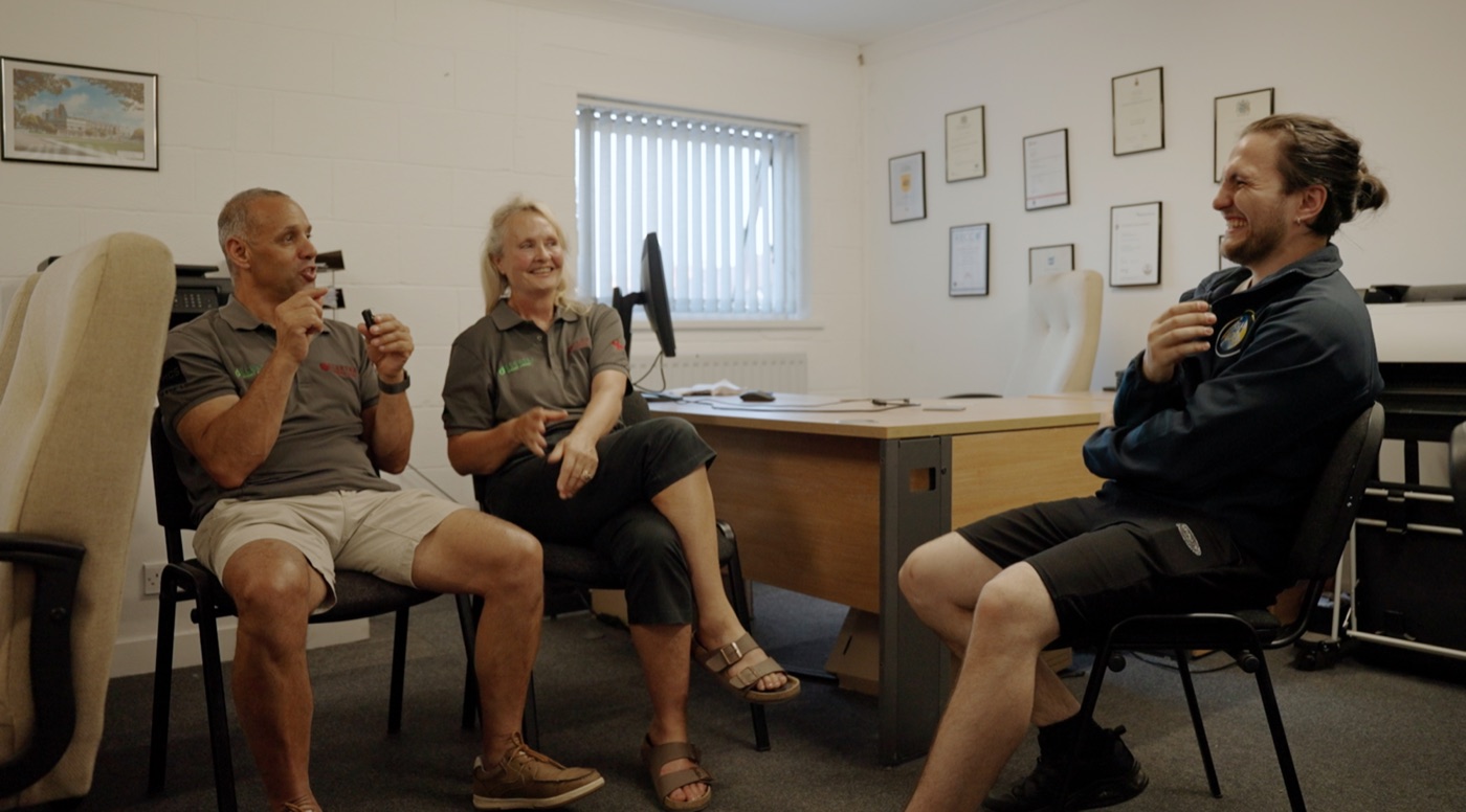 Uri and his partner with Sorin in the Elektra office