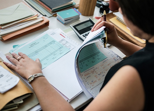 client financial records