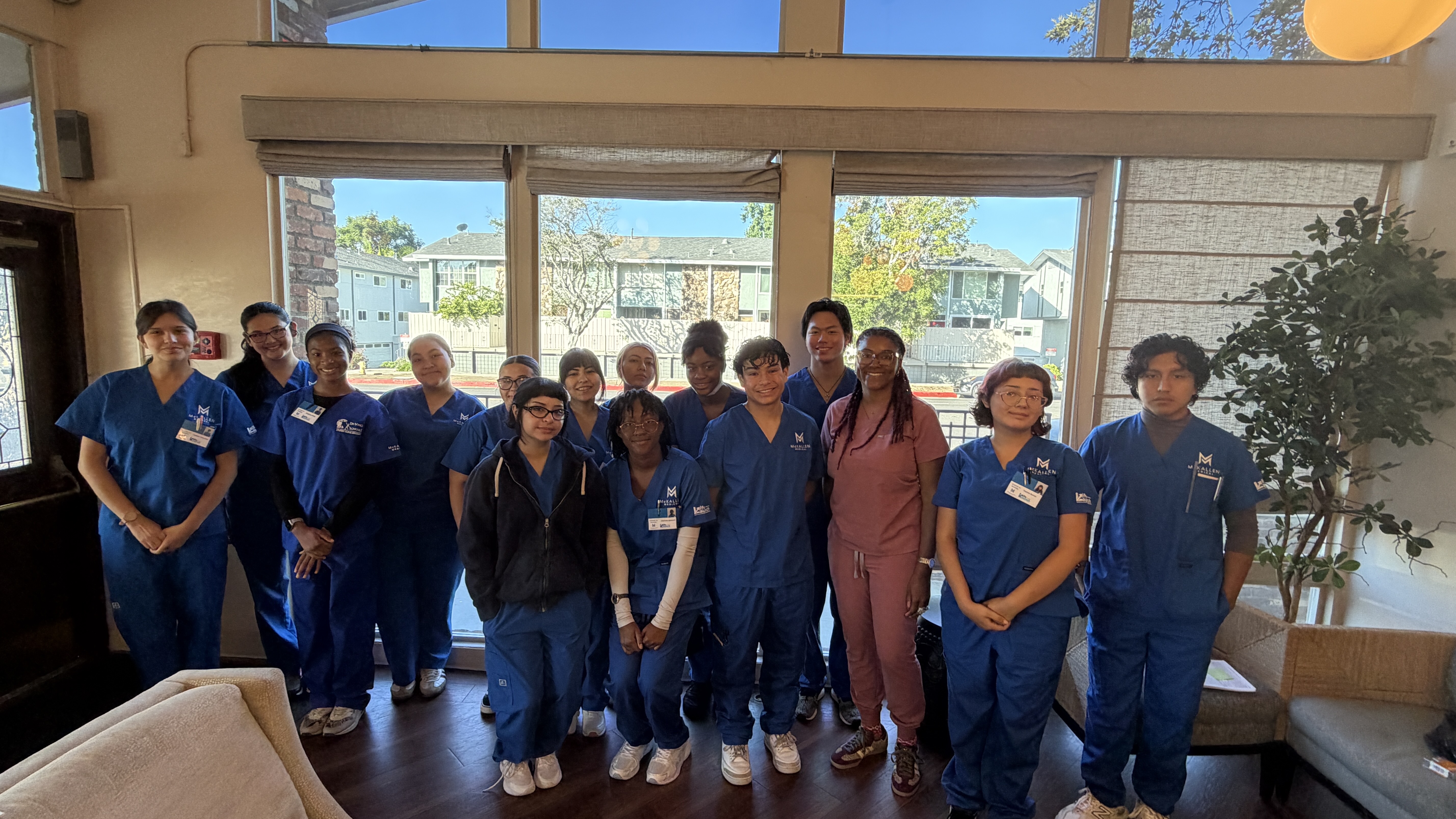 Healthcare student learning
