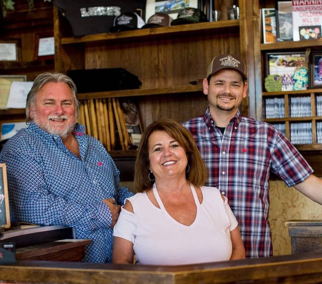 Scott, Mariann, and Shawn Van Pelt