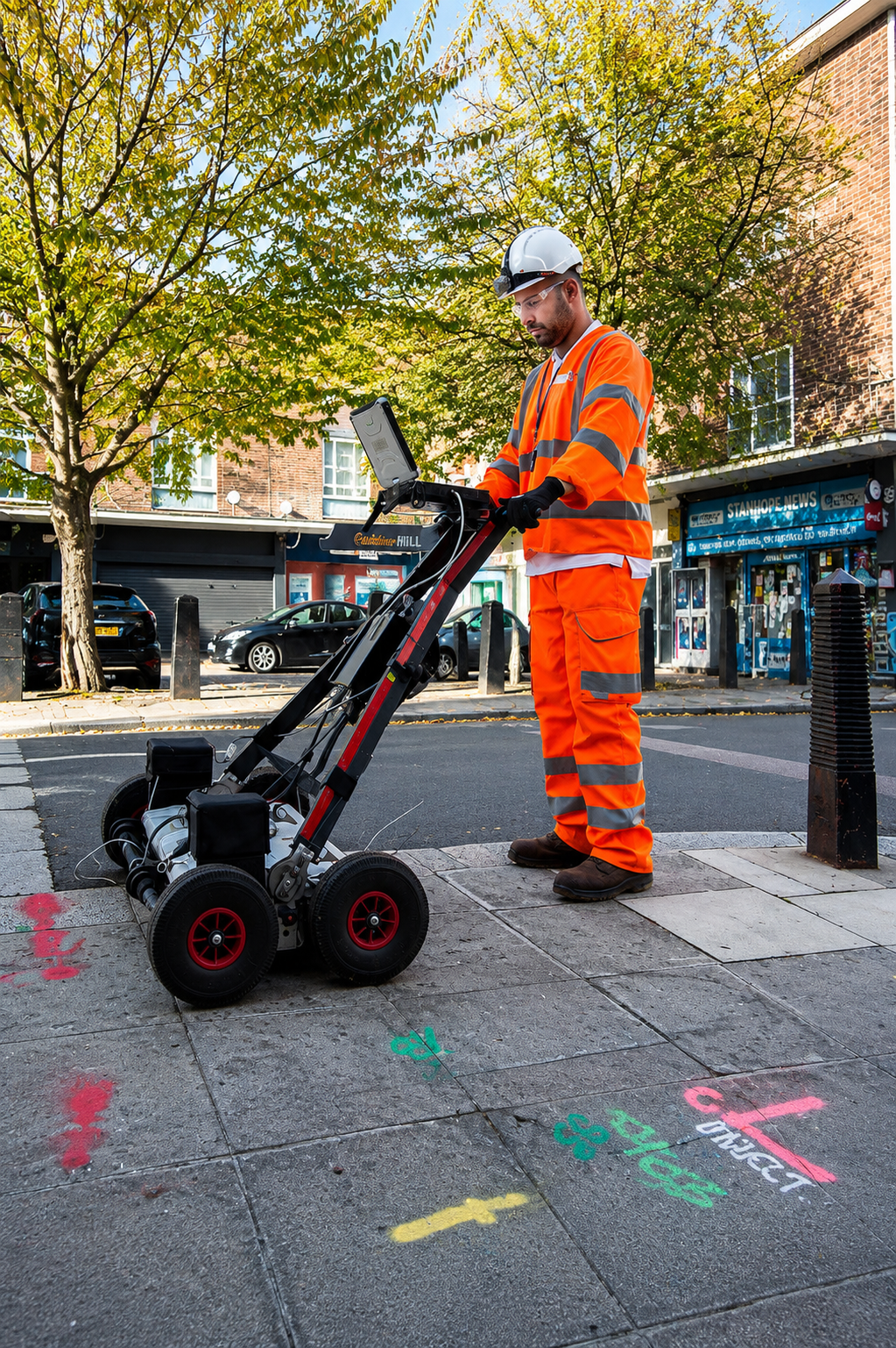 Utility Line Marking