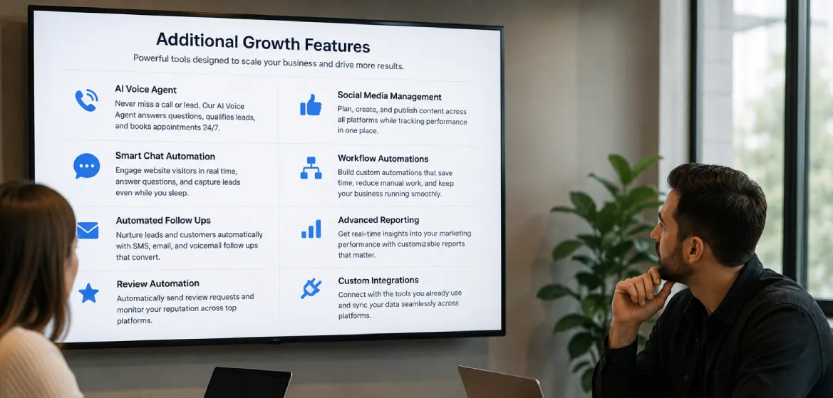 Additional Growth Features