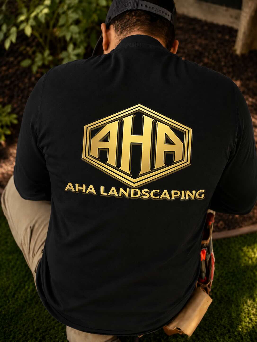 Antonio Avalos, owner of AHA Landscaping