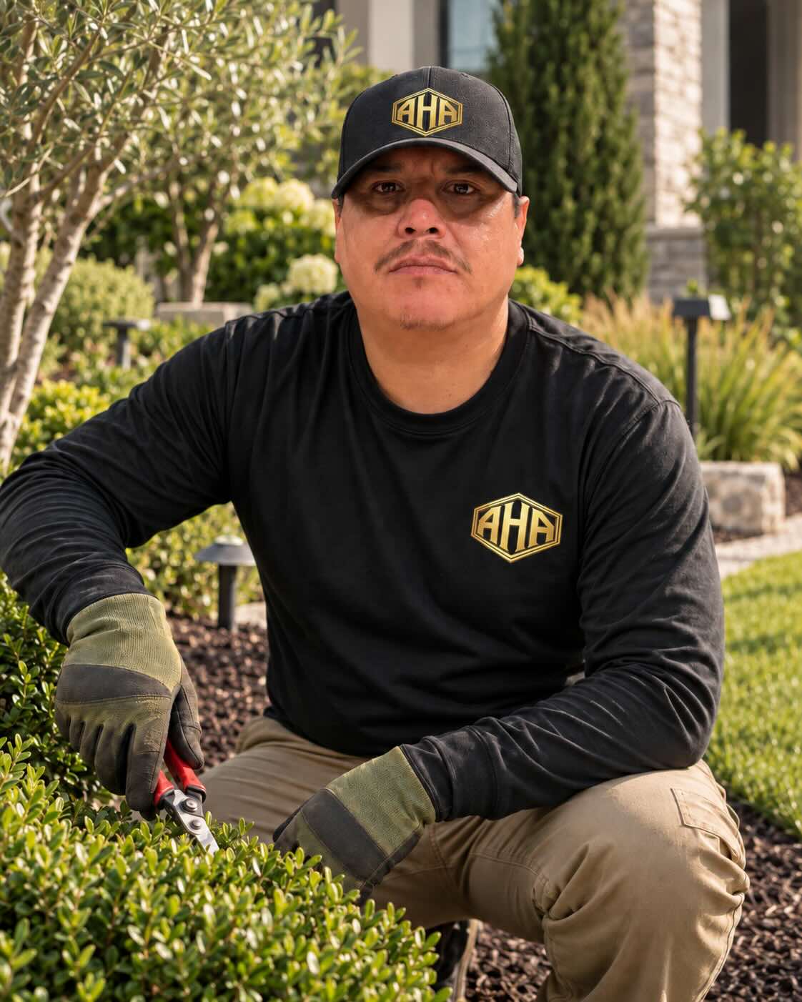 Antonio Avalos, owner of AHA Landscaping