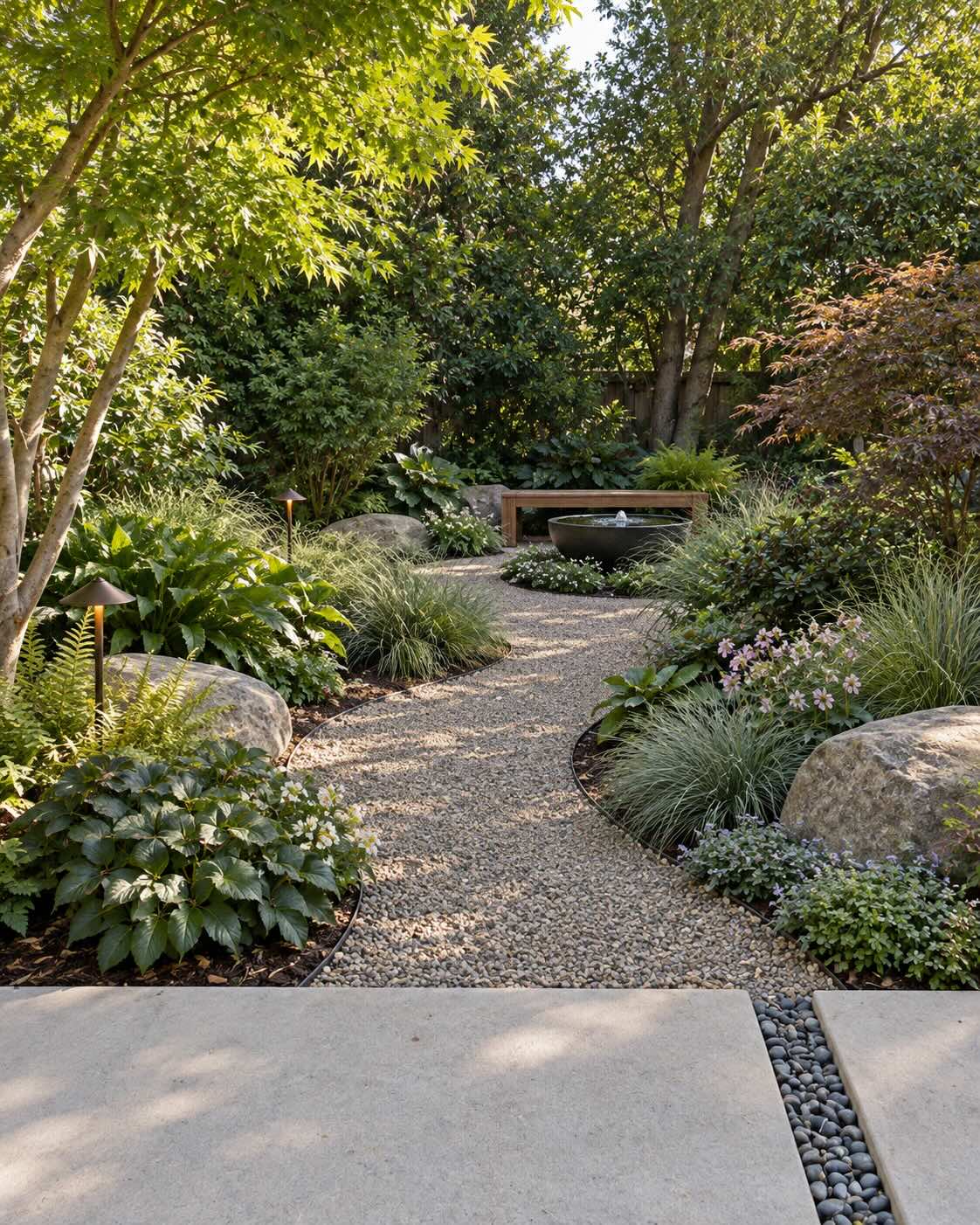 Custom patio and landscape desigin project in Sonoma County AHA Landscaping