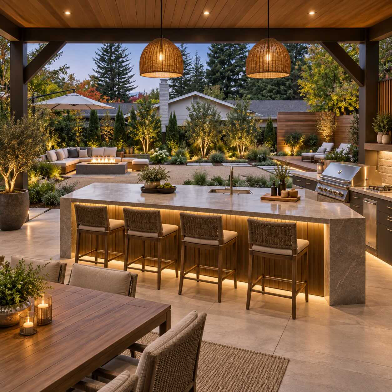 Patio and deck project photo