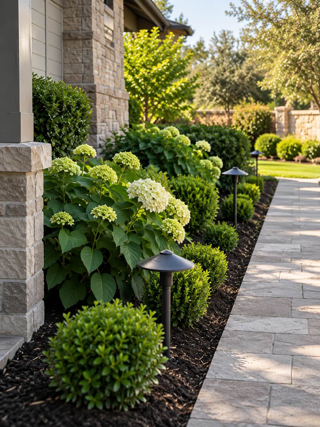 AHA Landscaping crew maintaining a Sonoma County property