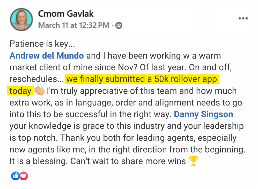 Success Story