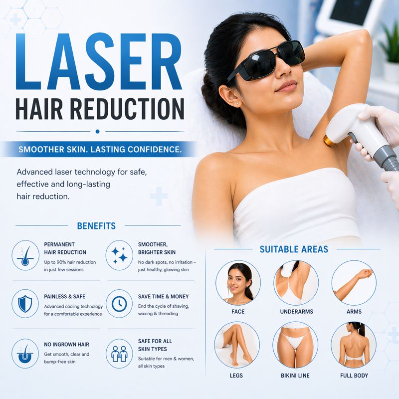 Laser Hair Reduction Treatment