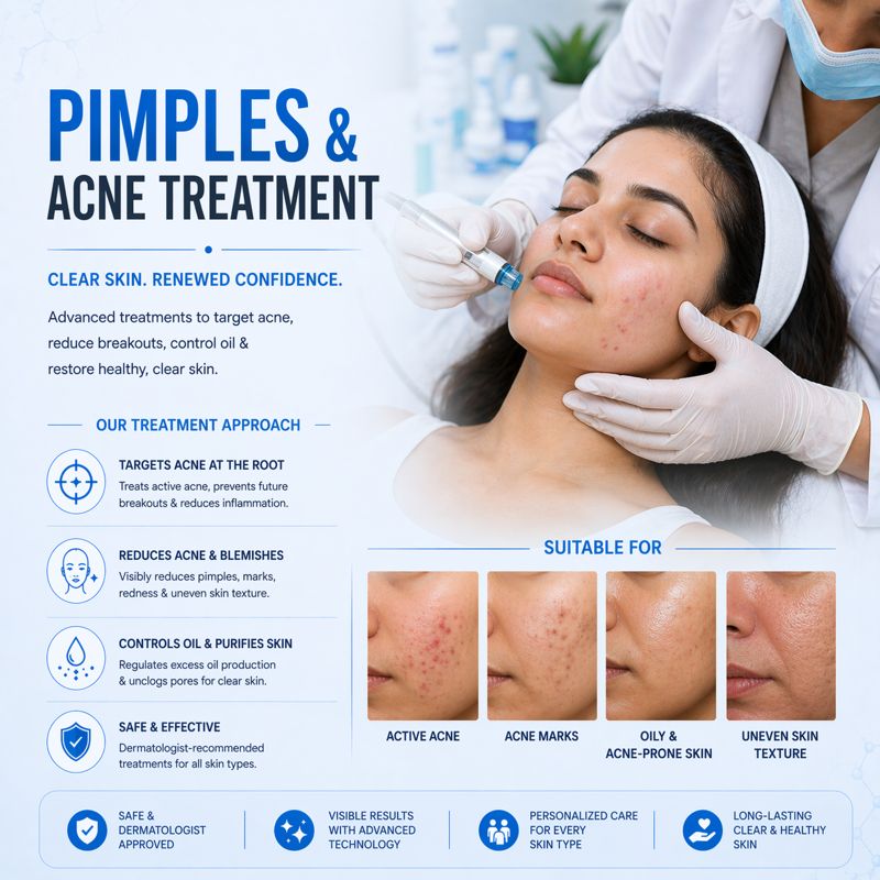 Pimples and Acne Treatment at Dermasculpt Jayanagar