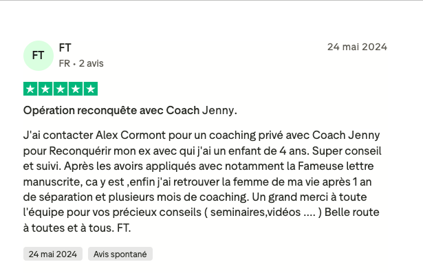 Témoignage client Jenny 6