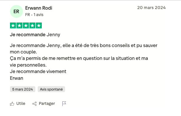 Témoignage client Jenny 10