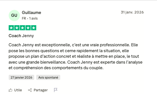 Témoignage client Jenny 3