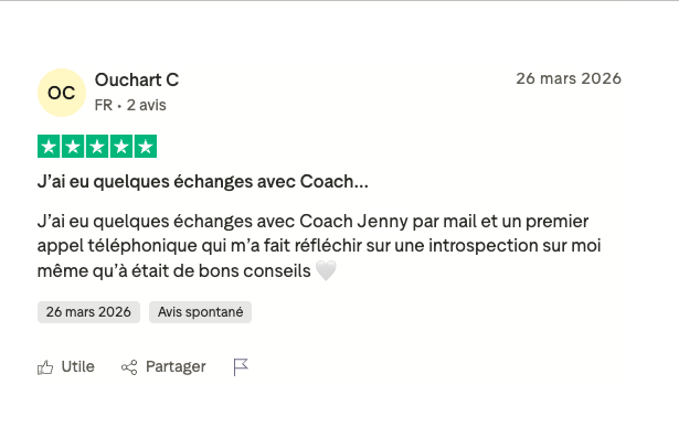 Témoignage client Jenny 2