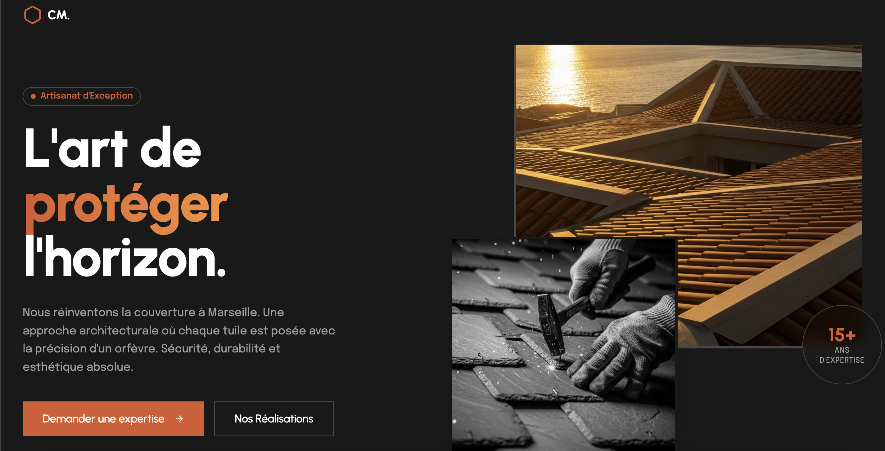 Exemple de création de site internet premium