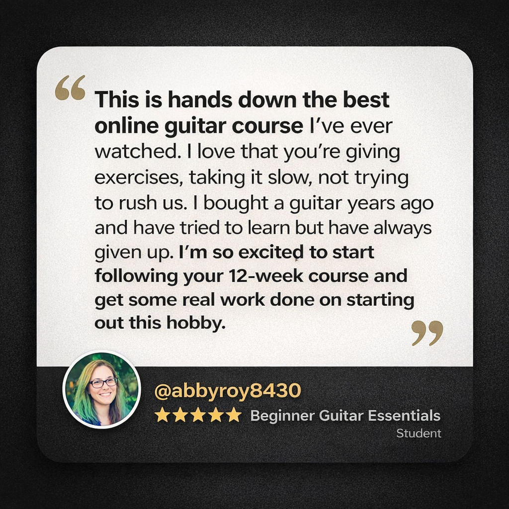 Beginner Guitar Essentials