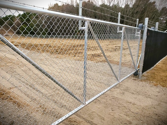  Black Chain-Link Fence