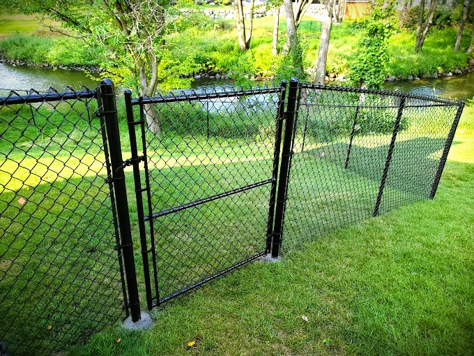 Sherburne County Black Chain-Link Fence