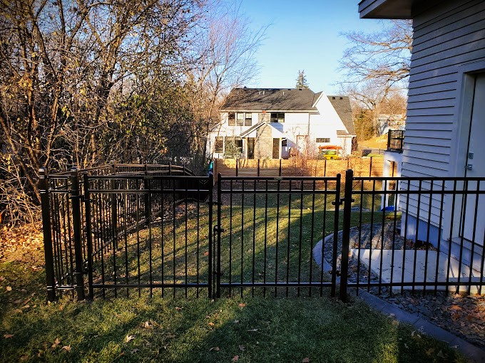  Black Chain-Link Fence