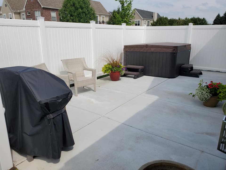  Black Chain-Link Fence