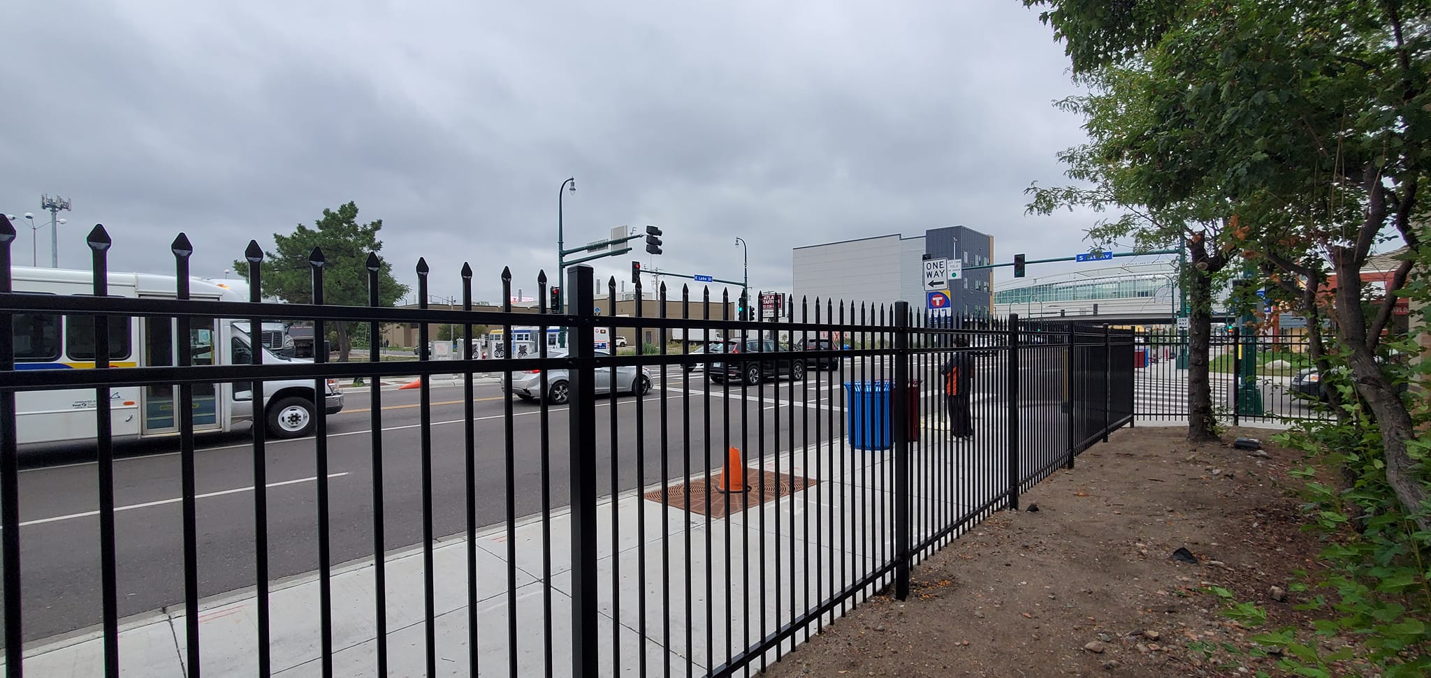  Black Chain-Link Fence