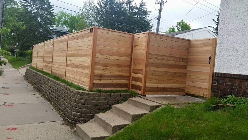 Black Chain-Link Fence Anoka County