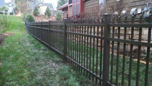 Black Chain-Link Fence Anoka County