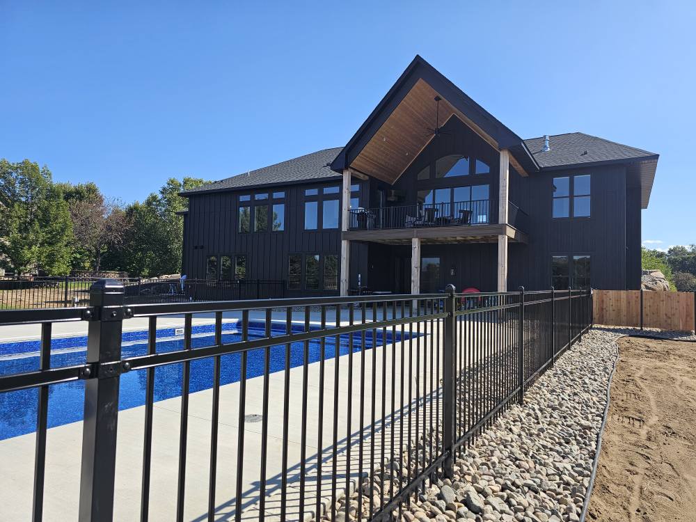 Ramsey County Black Chain-Link Fence