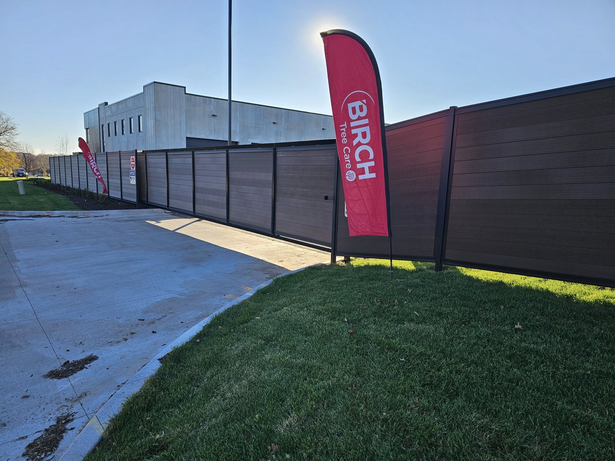 Washington County Black Chain-Link Fence