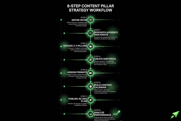 social media analytics feedback loop showing content performance improving content pillar strategy over time social media analytics feedback loop showing content performance improving content pillar strategy over time