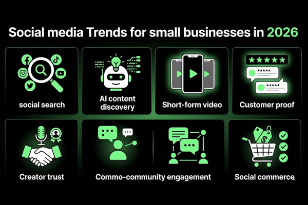 Seven social media trends small businesses should follow in 2026 Seven social media trends small businesses should follow in 2026