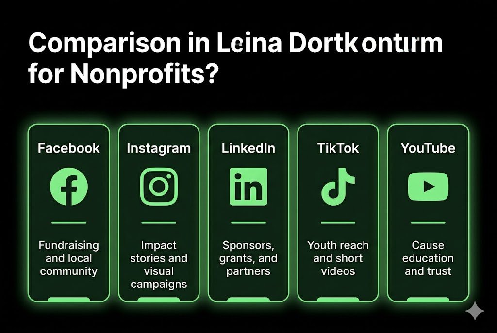 best social media platforms for nonprofits including Facebook Instagram LinkedIn TikTok and YouTube best social media platforms for nonprofits including Facebook Instagram LinkedIn TikTok and YouTube