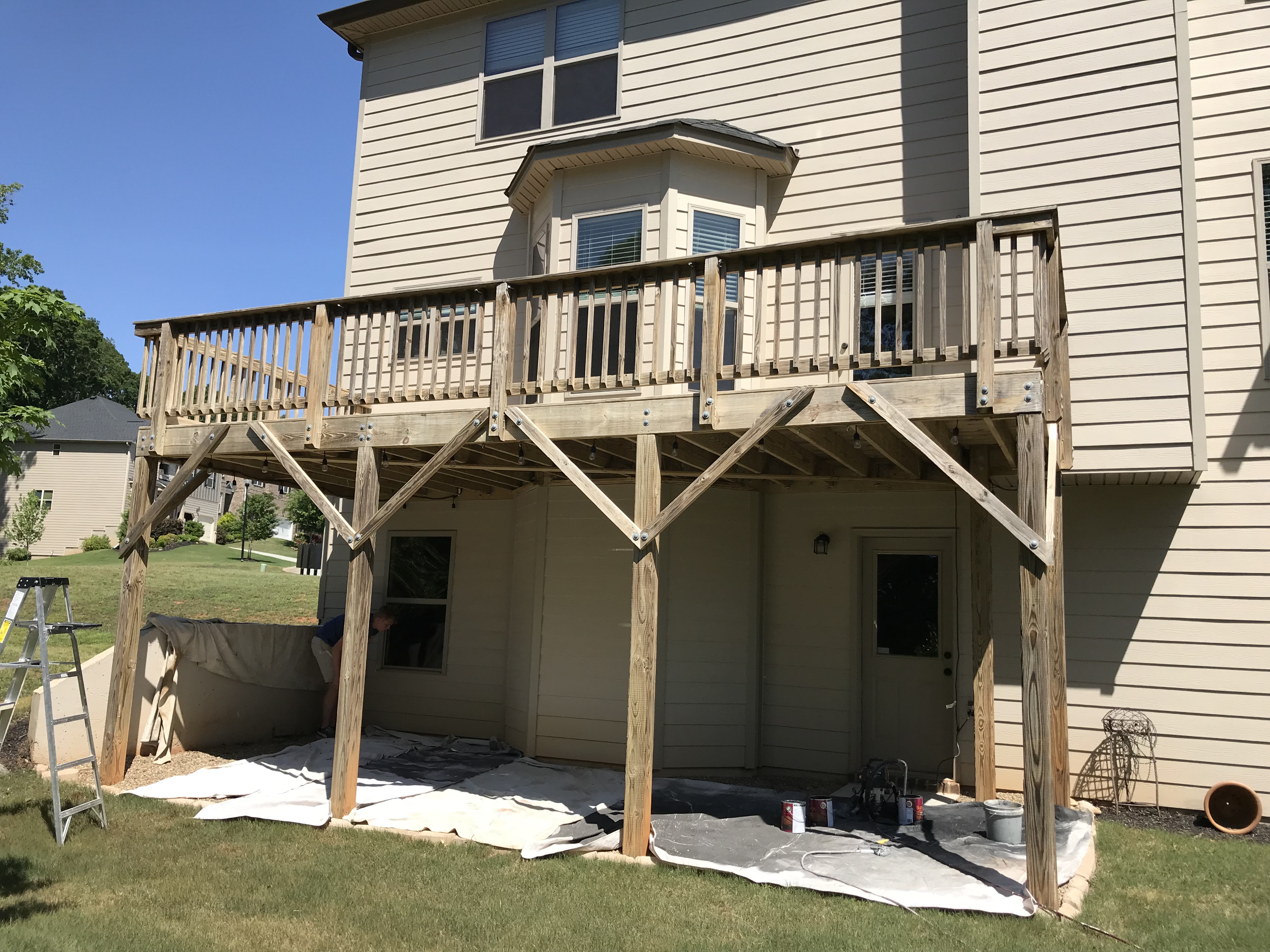 Deck Staining & Sealing