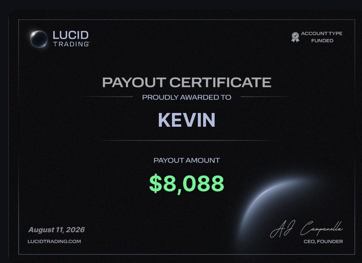 Tradedrip Personal Trading Result 4
