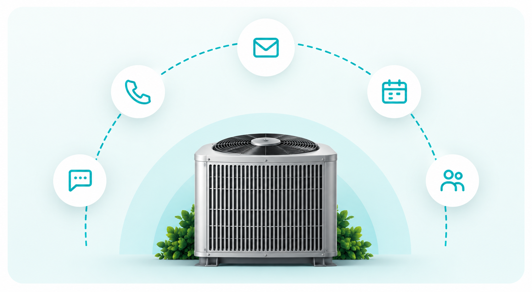 HVAC appointment setting system