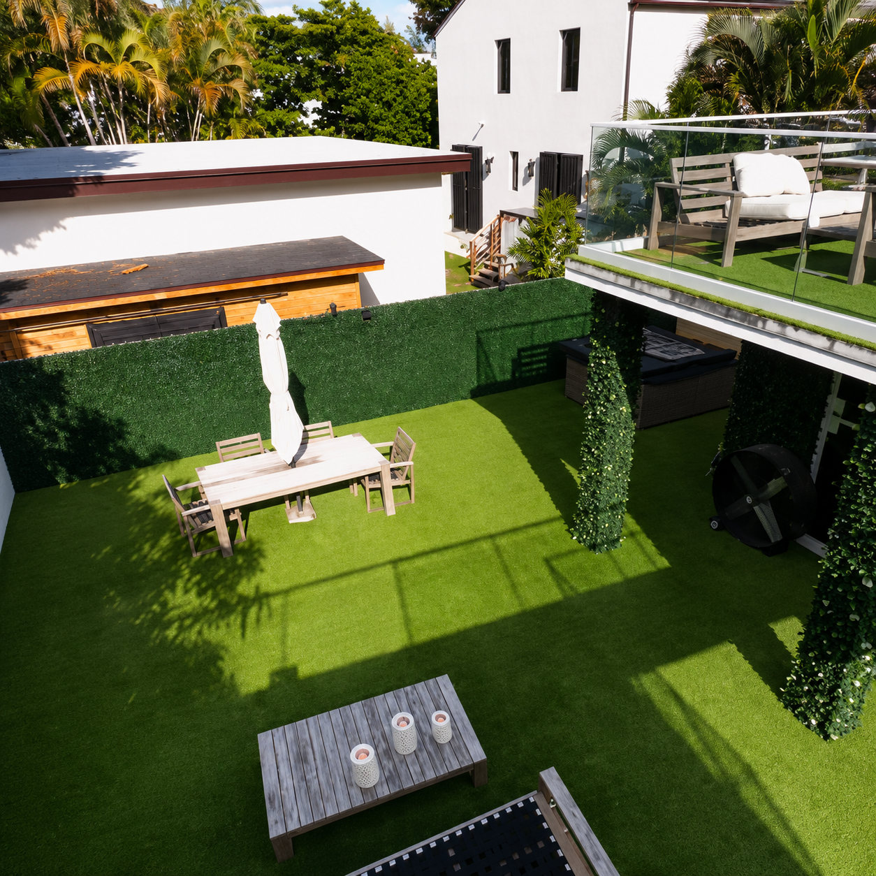Residential turf installation Miami FL