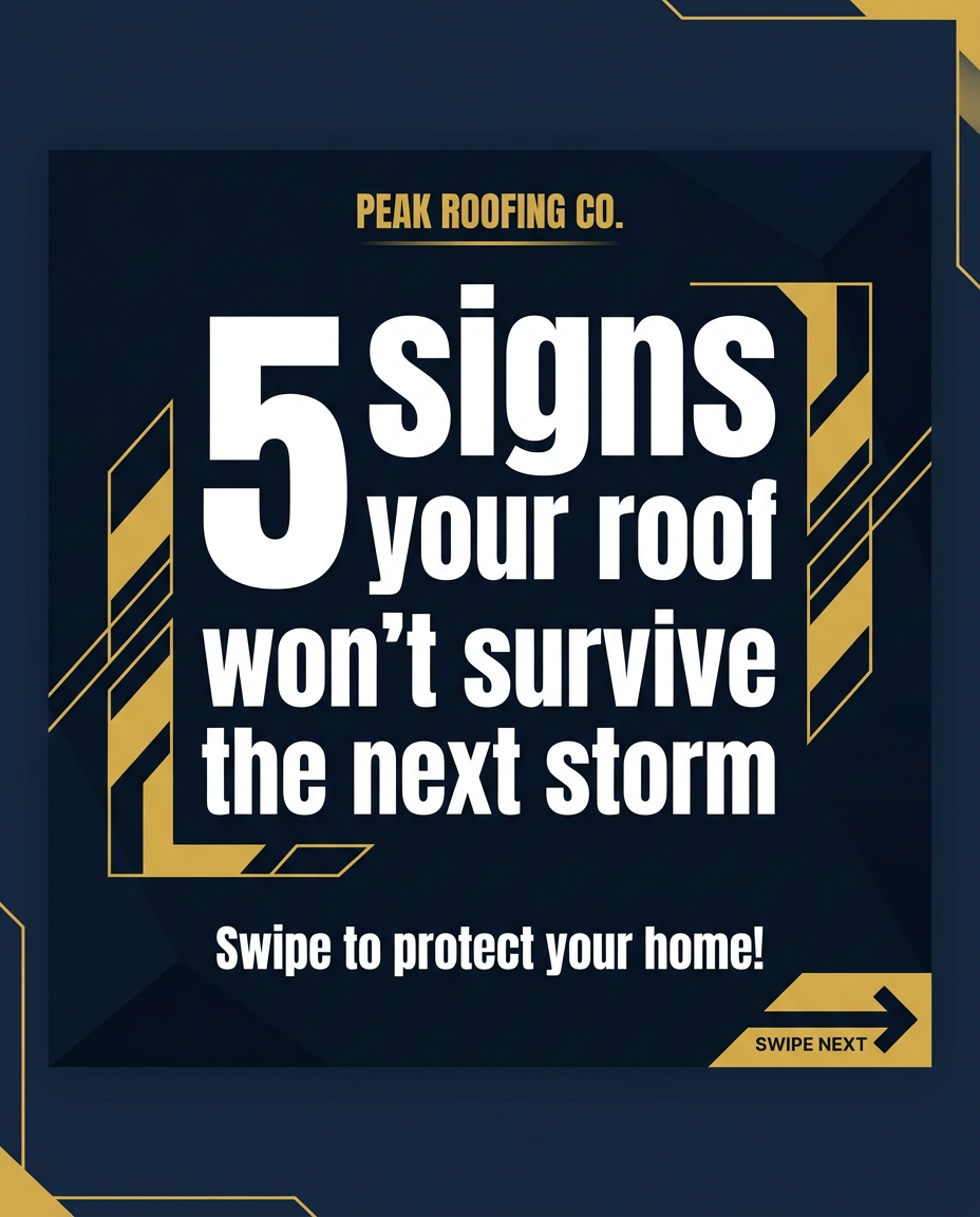 Peak Roofing Co. — carousel slide 1
