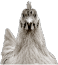 A round icon with a small image of a chicken and a green background, used as a decorative FAQ marker.