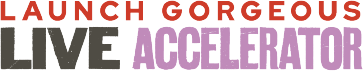 Launch Gorgeous Live Accelerator logo