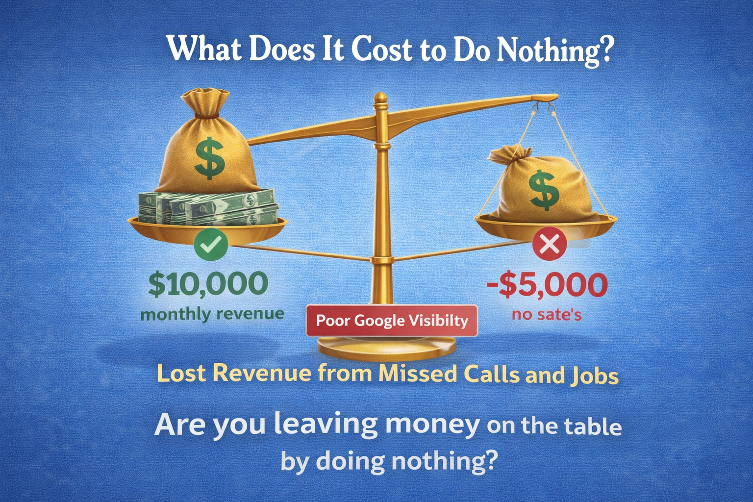 What is the cost of doing nothing?