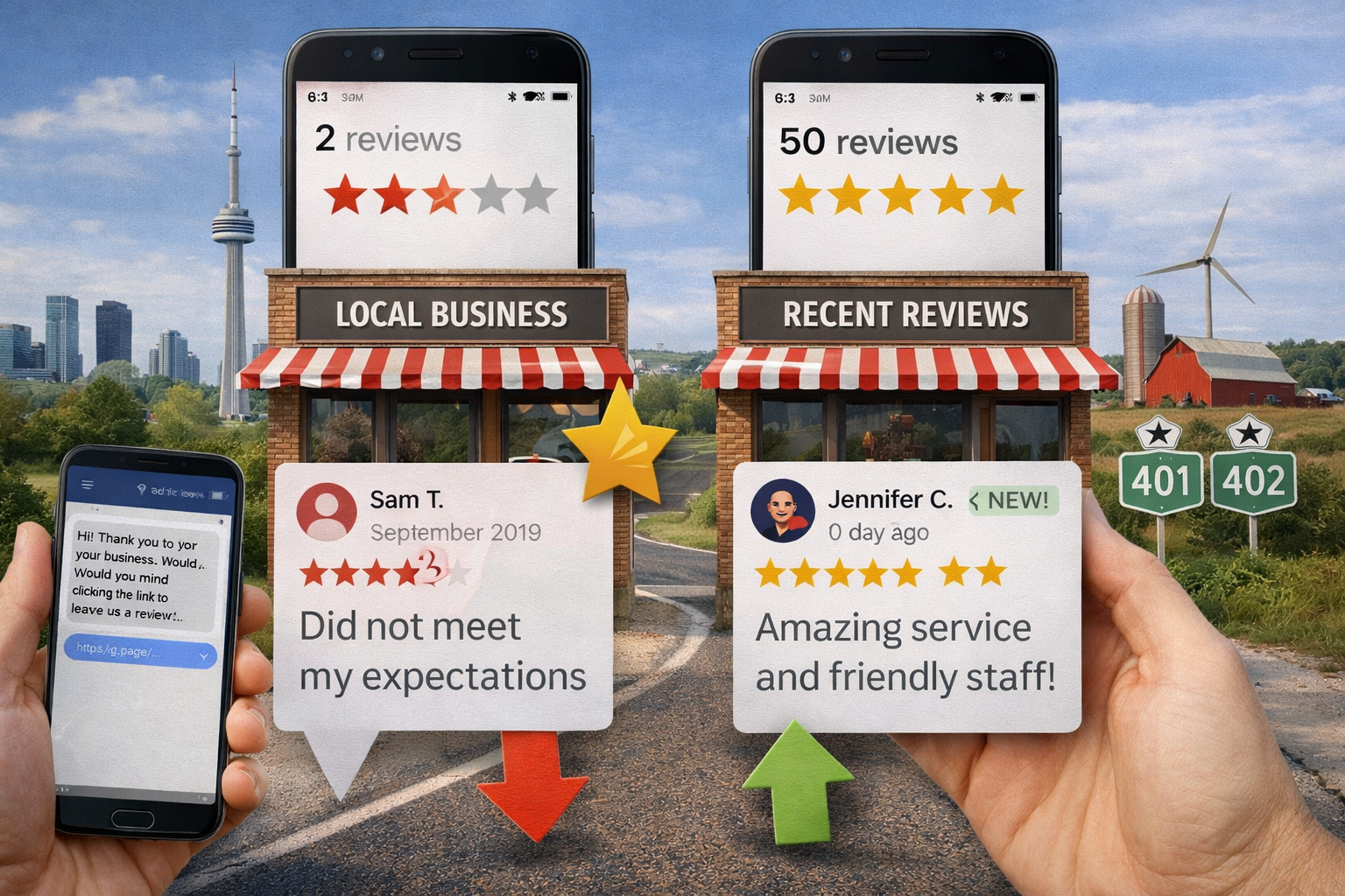 Respond to ALL reviews Respond to ALL reviews