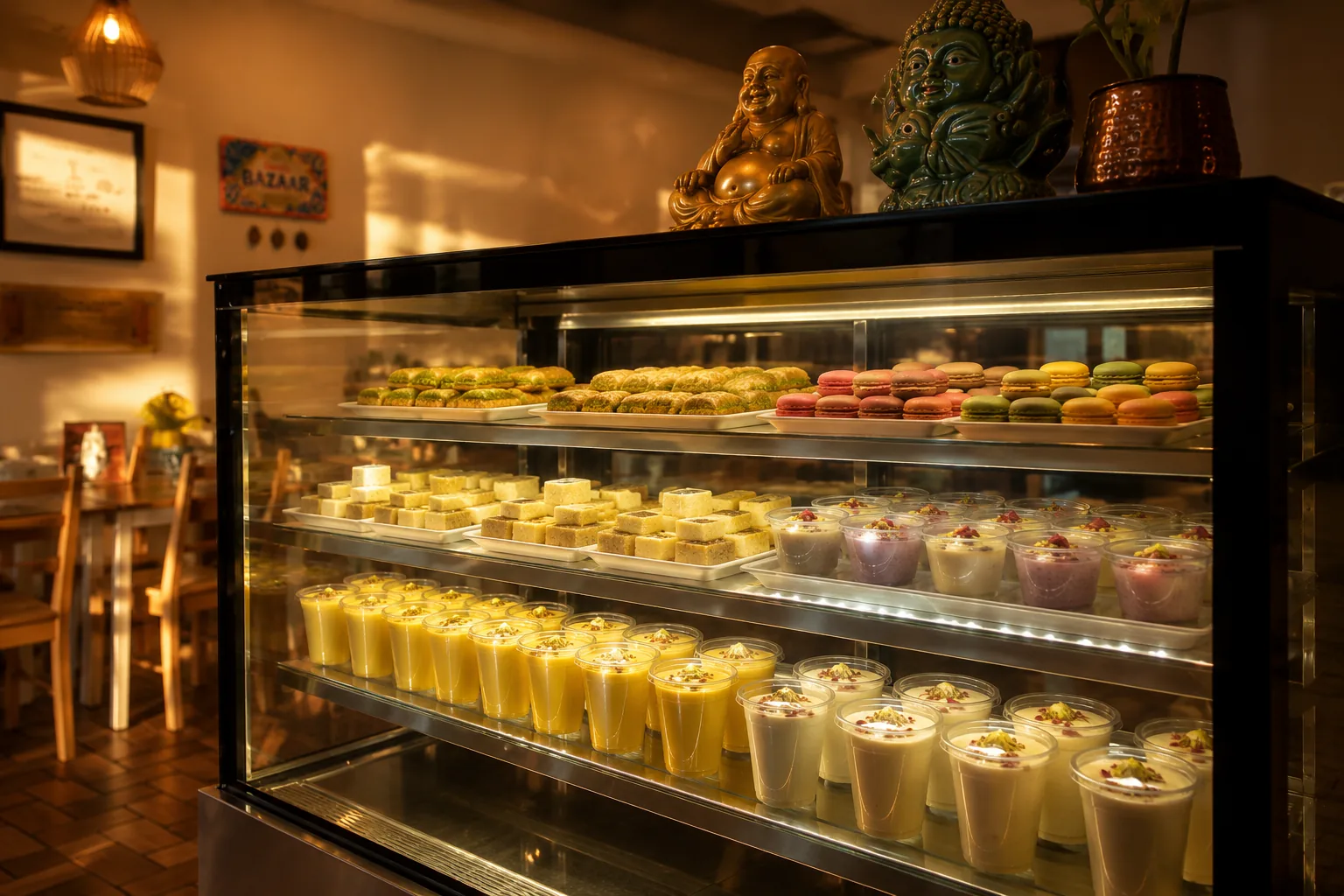 Dessert case