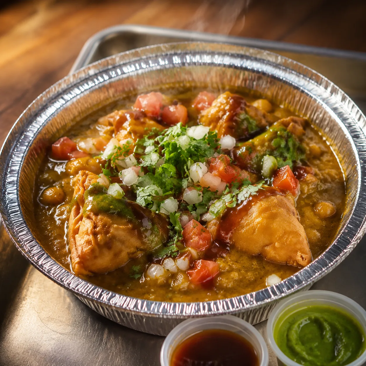 Samosa Chaat