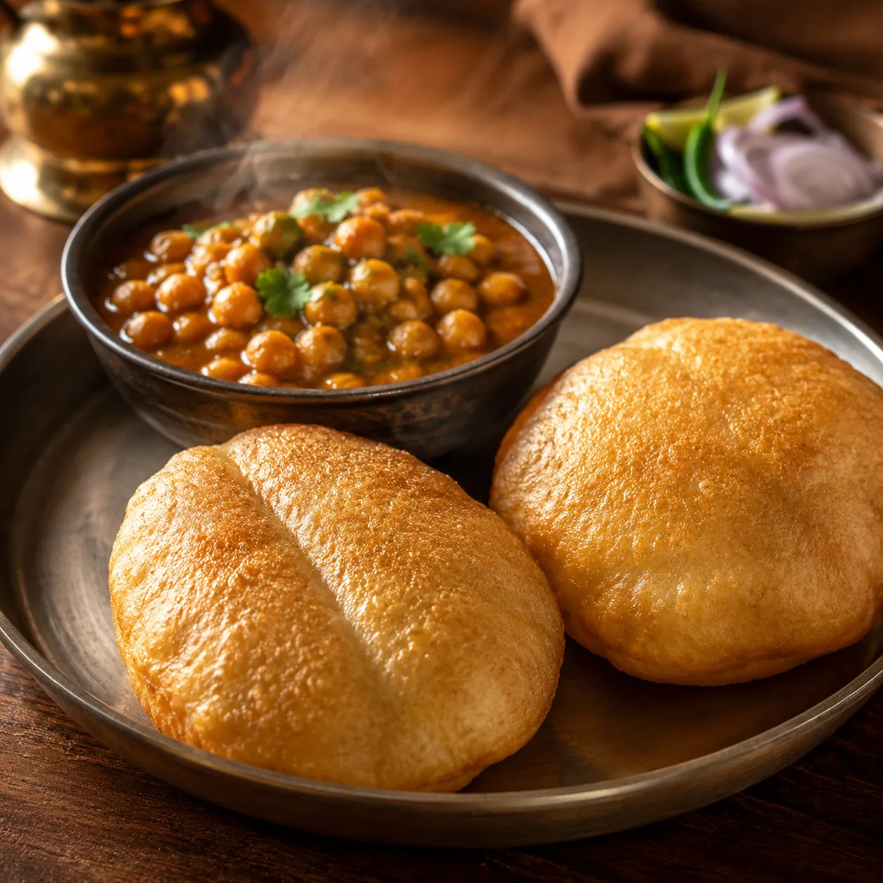 Puri Chana Masala