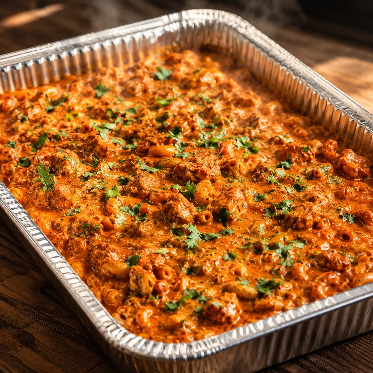 Butter chicken at 7 Monks Cafe