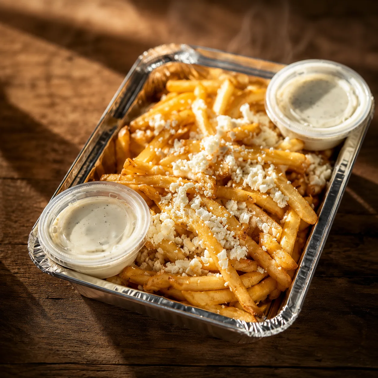 Greekish Fries