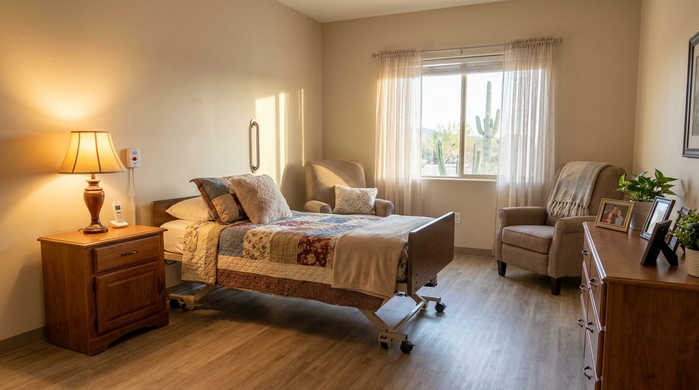 Resident bedroom