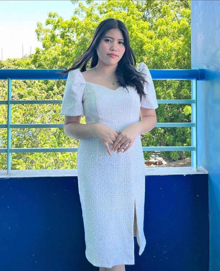 Ivory Lace Filipiniana Midi